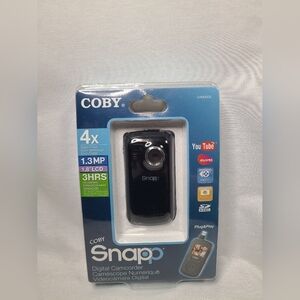 NEW - COBY Snapp Digital Camcorder - 4x Digital Zoom - 1.8" LCD Screen - CAM3005